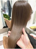 髪質改善/縮毛矯正×ショコラアッシュヘルシースタイル【関】
