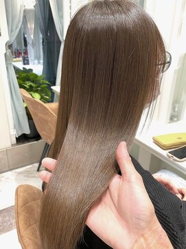 エル バイ ロンド 関(elle by Lond) 髪質改善/縮毛矯正×ショコラアッシュヘルシースタイル【関】