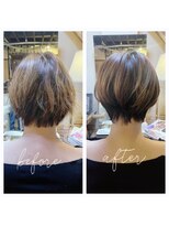 アックスピュア(axe pure)&nbsp;美人度が増すショートボブスタイル