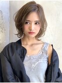 20代30代40代◎小顔ショートボブチョコレートカラー新宿代々木