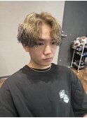 スパイラルセンターパート　エンドカラー　福岡