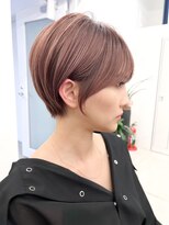 ジルブラン(JIL BLAN) ハイライトバレイヤージュダブルカラーショートカット30代40代