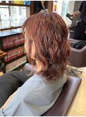 【門倉美帆】ウルフカットウェーブスタイル