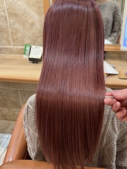 リタ(Rita)の写真/【南平岸】しなやかで柔らかい手触り…最高峰の縮毛矯正技術で美髪へ。髪質改善特化サロン。