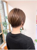 首が長く見える?!ショートカット