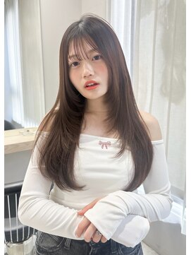 ボタン テンジン(VOTAN tenjin) 【votan_はまひ】レイヤーロング/前髪カット/顔まわりカット