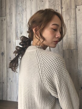 アボヘアー(Abo hair) ガーリーゆるふわアップ 結婚式 二次会 お呼ばれ イベント