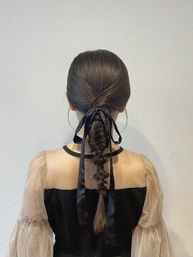 シアン ヘア デザイン(cyan hair design) 【cyan】タイトアレンジ