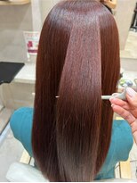 ジーナ 本八幡(Zina)&nbsp;うるつやワインレッドカラー　Zina 本八幡