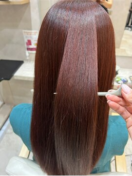 ジーナ 本八幡(Zina) うるつやワインレッドカラー Zina 本八幡