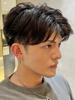 カインド 南青山(hair&make up KIND) ビジネス 爽やか ニュアンスパーマ ナチュラルセンターパート