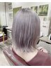 カット＋ケアブリーチダブルカラー＋3stepパワーディクトトリートメント☆