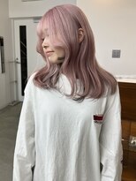 リヴ ウメダ(LIV umeda)&nbsp;ピンクベージュ/ブリーチ/ダブルカラー【梅田】