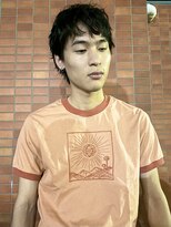 シーア(ciia)&nbsp;メンズショート スパイキー ニュアンスパーマ 無造作