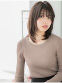 関内/髪質改善/くすみベージュ☆姫カットレイヤーミディl