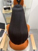 モモ(momo)&nbsp;ベージュロング_エアリーロングピンクブラウン