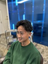 アンサー 千葉中央(UNSER prod by THE DAY)&nbsp;テーパースパイキーショートパーマ