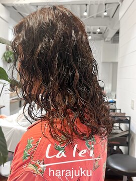 ラレイ ハラジュク(Lalei harajuku) スパイラルパーマウェーブヘアウェーブパーマ10代20代30代40代