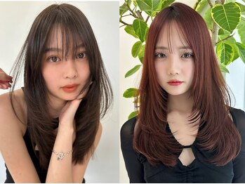 スティロ(stylo)の写真/顔周りや毛先のレイヤーカットで印象が変わる！細部までこだわった技術でどこから見ても綺麗なシルエット♪