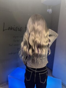 ラニシス ヘアー(Lanisis Hair) ブリーチカラーとエクステ！
