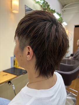 キャラシャローネ お台場(CharaChalone) メンズ刈り上げツーブロックショート