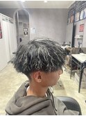 滋賀/南草津/メンズ美容室/波巻きツイストスパイラルパーマ