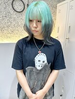 オプス 大名店(Ops)&nbsp;ルーツカラー×ミントグリーン