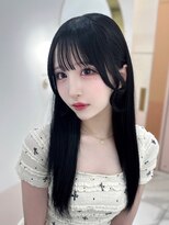 リルミー ミュエナ 大須 矢場町(Lilme myuena)&nbsp;シースルー前髪　× 小顔顔まわり　× 地毛風グレー　＊Lilme＊