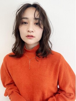 バサ 江古田店(BASSA)の写真/"くしゅ"っと柔らかい雰囲気で女性の魅力がＵＰする☆ナチュラルにまとまるパーマで、お手入れ簡単なヘアに