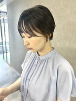ヘアサロン ドットプラス 町田店(dot. plus)&nbsp;【中西里美】ナチュラルショート/ブリーチなしインナー