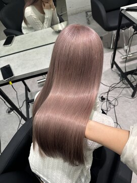 ペレ 渋谷(PELE) ミディアムヘア/デザインカラー/フェイスフレーミング/渋谷