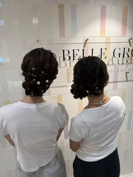 ベルグロー(BELLEGROW) アップヘア/サイドアップ/イベントヘア