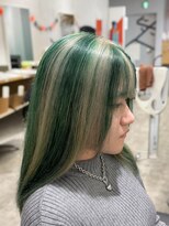 アヴァンス 京橋店(AVANCE)&nbsp;ミディアムヘア/デザインカラー/ミックスカラー/京橋