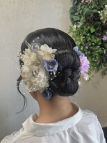 ヘアーズ ラブリージョブリー(hair's Lovely Jubbly) 【前田】個性派タイトシニヨン