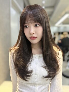 レイヤーカット/レイヤー/顔回り/韓国/髪質改善/御殿場