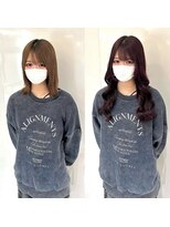 リゼル シブヤ(RISEL SHIBUYA)&nbsp;カラー&シールエクステ80本！