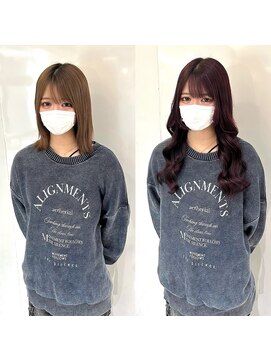 リゼル シブヤ(RISEL SHIBUYA) カラー&シールエクステ80本!