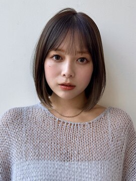 バイオレットジェム(Violet`jem) 大人ボブ小顔ヘアボブレイヤー前髪カットMI-74