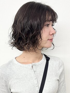 モリオフロムロンドン 松戸店(Morio from London) 【morio松戸 石山】大人可愛いボブパーマハードパーマ20代30代
