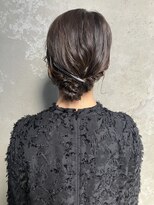 kotona【コトナ】&nbsp;シニヨンヘアセット結婚式ヘアセット卒業式ヘアセットお呼ばれ