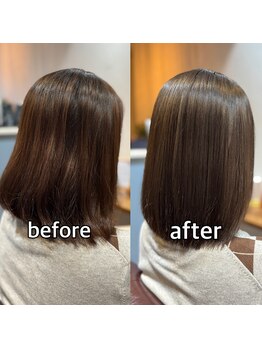 スナッグヘアー(Snughair)の写真/くせ毛を抑えるだけでなく、髪質改善トリートメントで髪質から整える大人女性のための本質ケア。