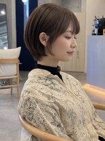 イミ(imi)&nbsp;大人ボブ/ダークグレー/髪質改善/白髪ぼかし/ショートカット登戸