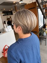 リドル ヘアー 駒生店(Riddle HAIR)&nbsp;脱白髪染め×丸みショートボブ