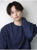 20代30代センターパートビジネスラフパーマ/メイキー本厚木