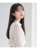 愛されシースルーバングスーパーロング