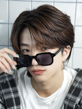 メンズサロン ジゼル(Men's salon GiseL) 韓国風センターパート