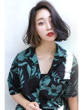 ブラン 天王寺(Blanc) 【Blanc】インナーカラー×ワンレンボブ