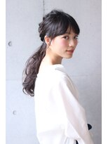 アンドヘアー 西葛西(&-HAIR)&nbsp;ラフパーマで簡単ポニーテール