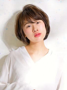 ネオリーブアオバ 高田馬場店(Neolive aoba) 【高田馬場/aoba】 大人可愛いショートボブstyle 30,40,50代