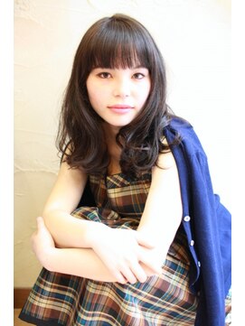 トヌコア ルア 下北沢店(TONUKOA RUA) 【TonukoaRua】アッシュグレージュな大人ミディウェーブ